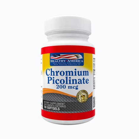 Chromium picolinate 200mcg - 100 softgel