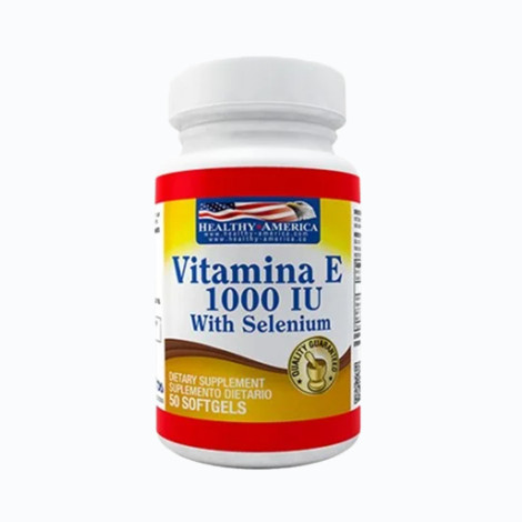 Vitamin e 1000 iu with selenium - 50 softgel